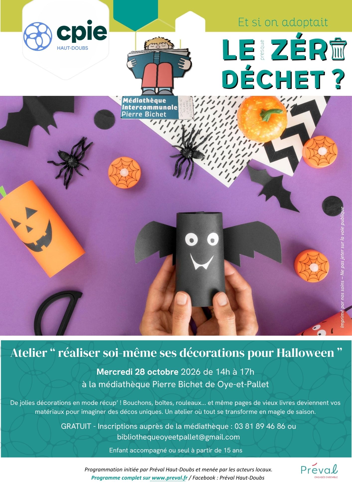 28.10.2026 Réaliser soi-même ses décos de Halloween